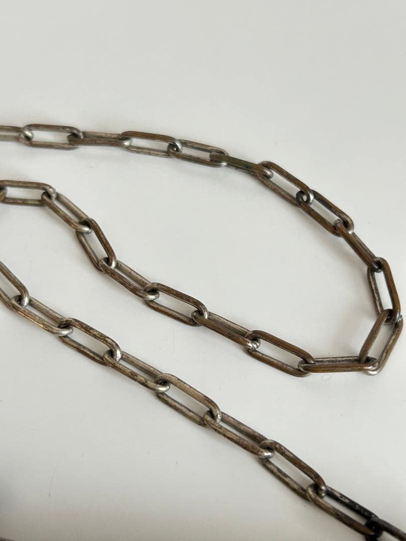 フランス購入　アンティーク　シルバー　メッシュバッグ