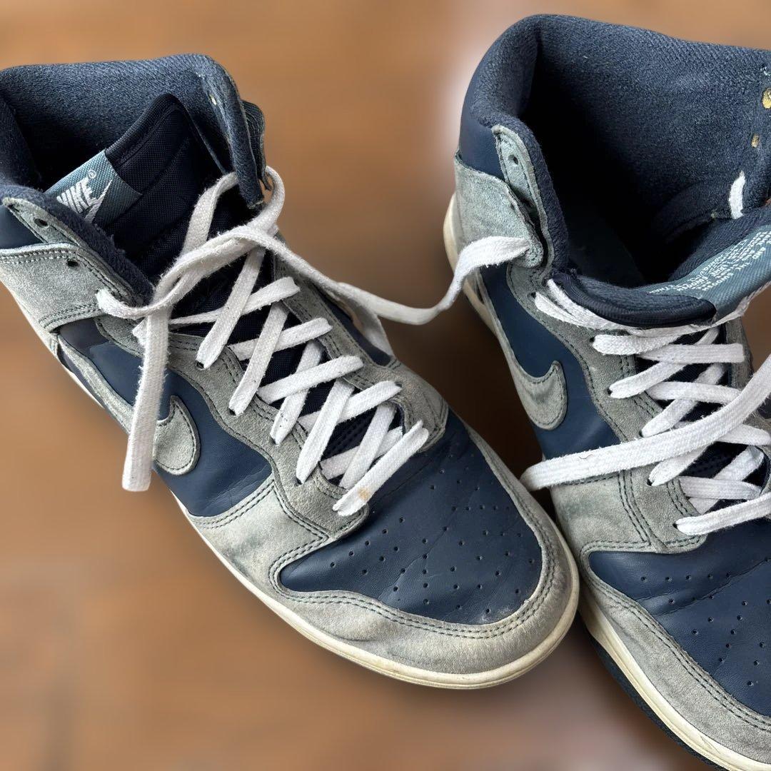 NIKE バスケットシューズ ネイビー/グレー