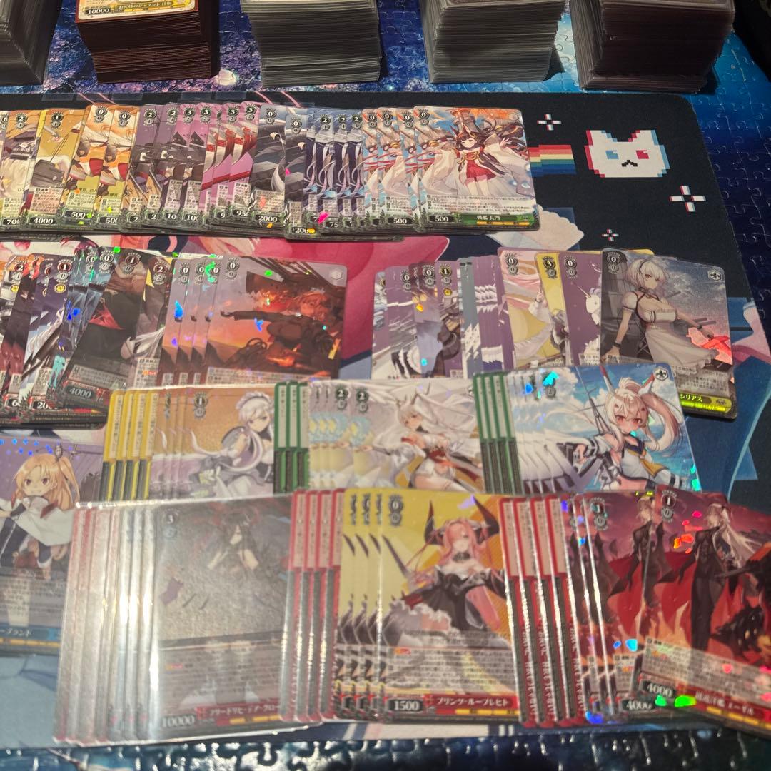 WS アズールレーン デッキ2個 調整パーツ付き