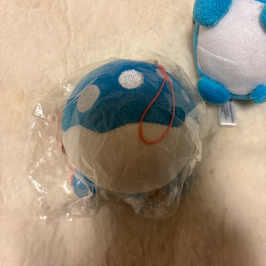 ポケモンセンター　マリル　マスコット　ぬいぐるみ　マリルリ　おしり