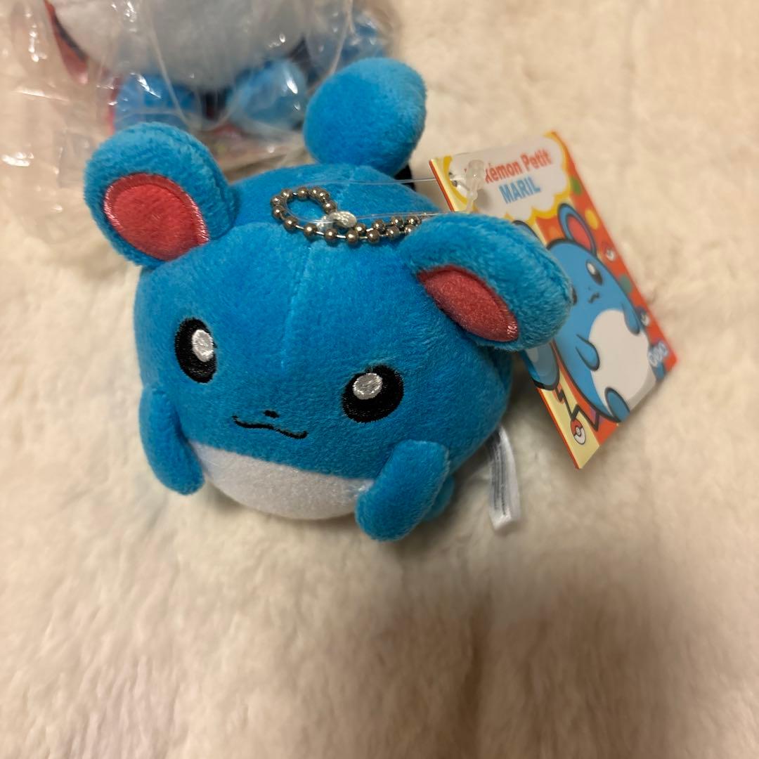 ポケモンセンター　マリル　マスコット　ぬいぐるみ　マリルリ　おしり