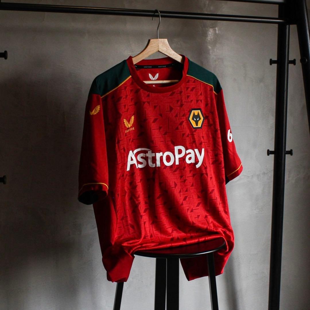 ウルヴァーハンプトン 23/24 ユニフォーム アウェイ 半袖 正規品 XL