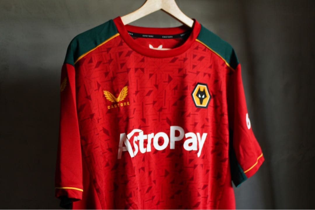 ウルヴァーハンプトン 23/24 ユニフォーム アウェイ 半袖 正規品 XL