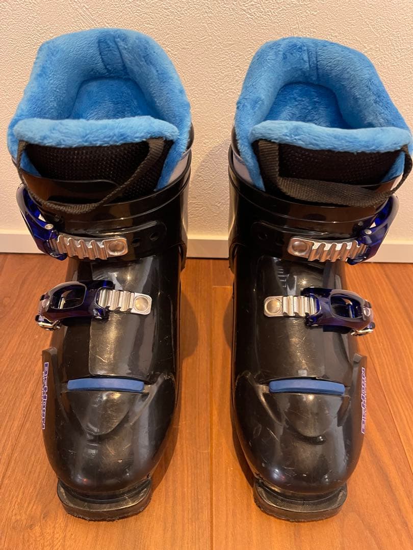 KAZAMA 子供用　スキー板120㎝ ブーツ ストック セット ブルー　キッズ