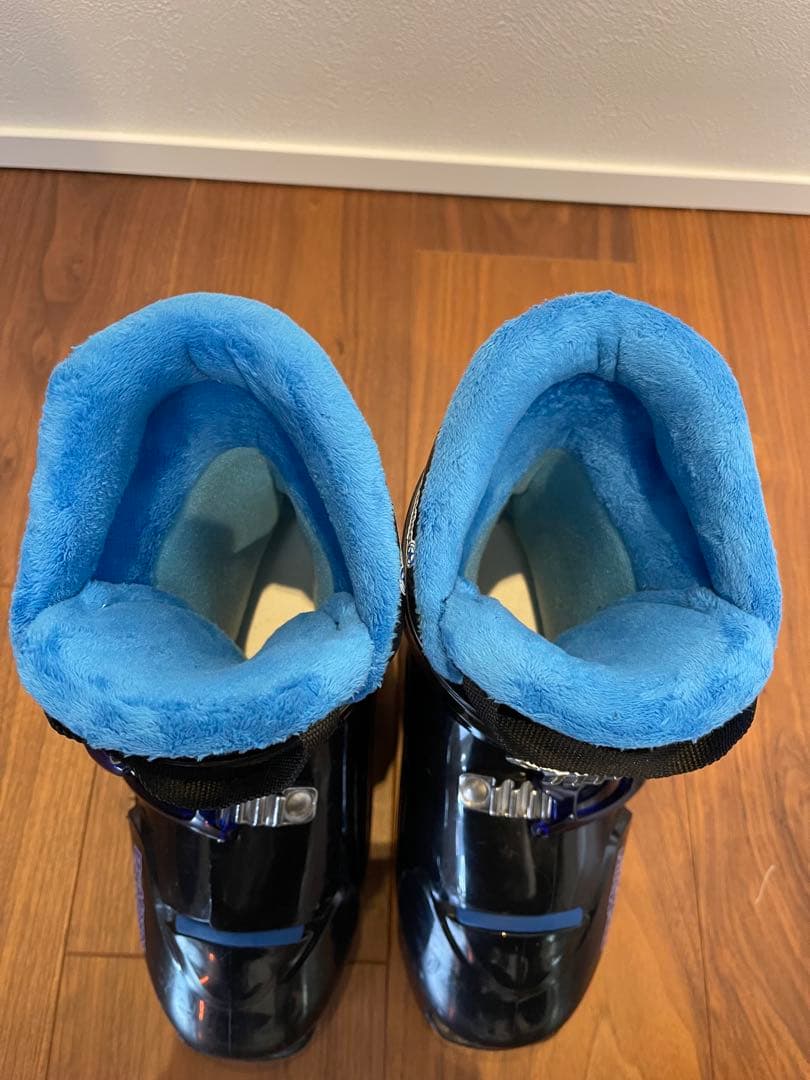 KAZAMA 子供用　スキー板120㎝ ブーツ ストック セット ブルー　キッズ