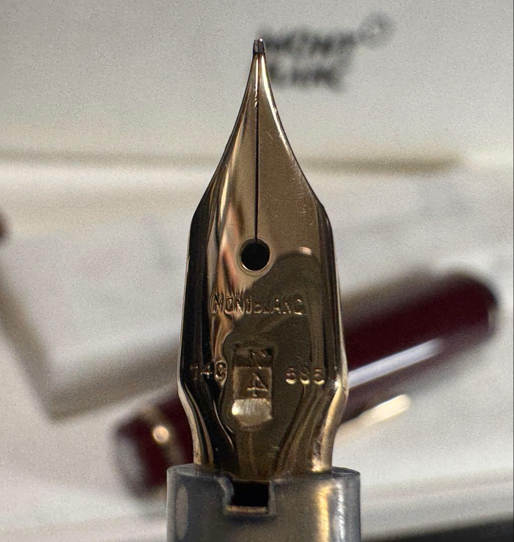 【極美品】モンブランNO24 1960s 万年筆 ボルドー