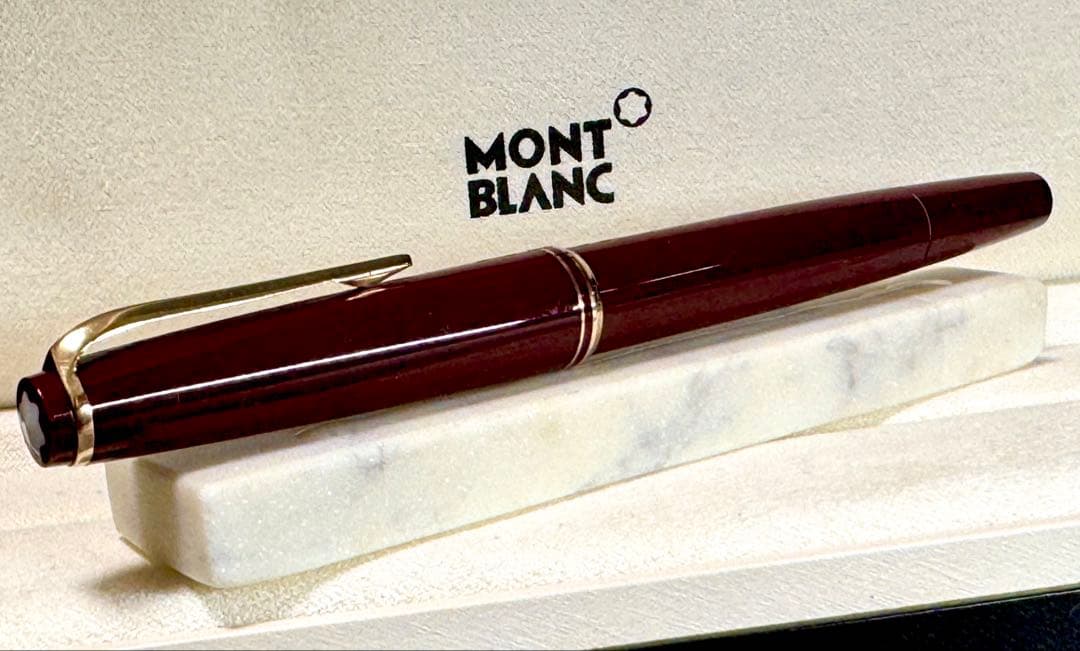 【極美品】モンブランNO24 1960s 万年筆 ボルドー