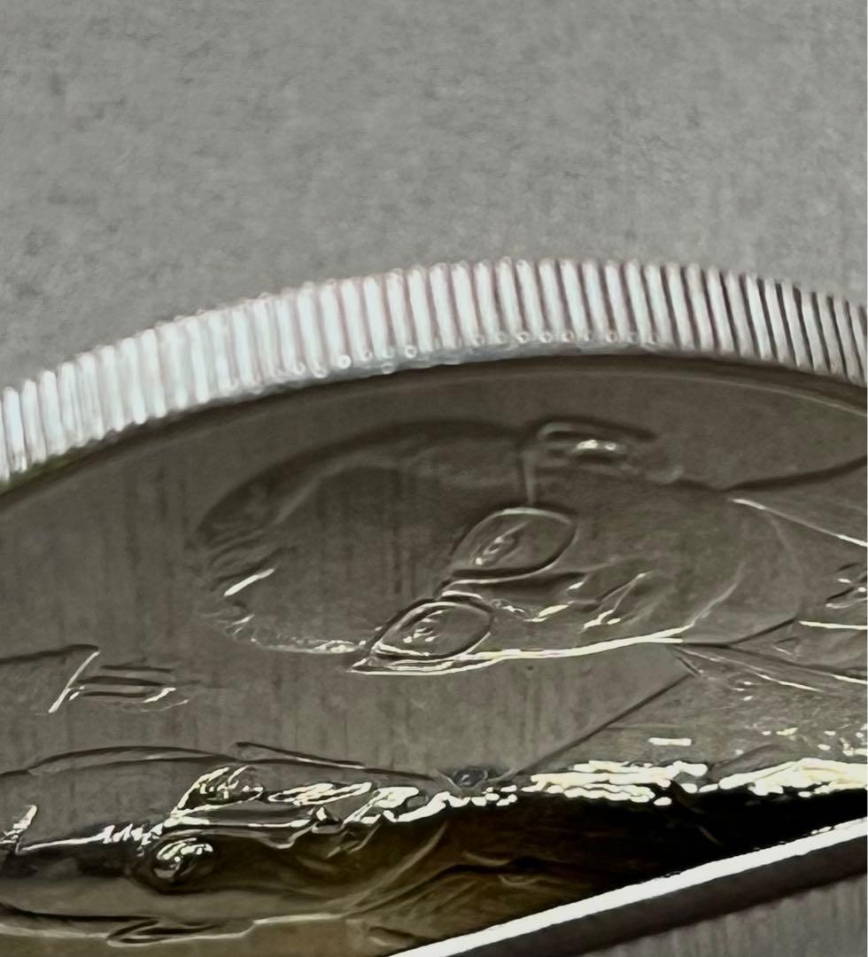 2001 タイ銀貨 ラマ9世 600バーツ記念