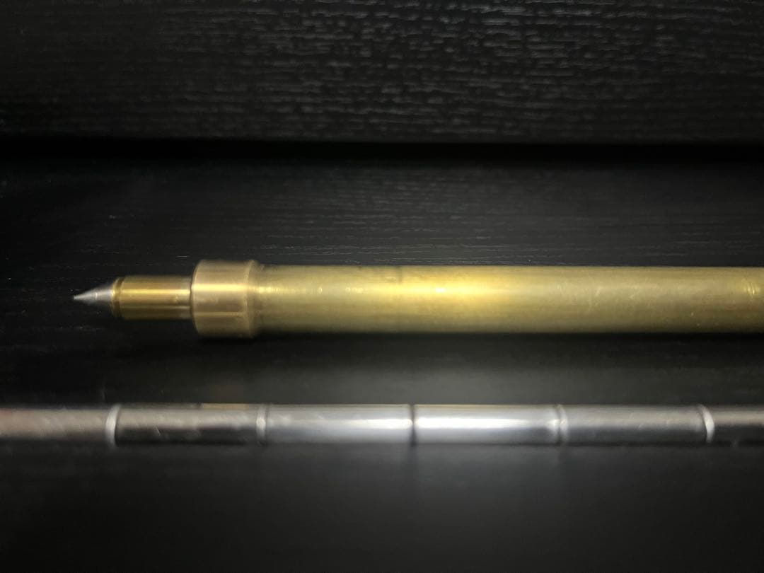 チェロのエンドピン　見附トリプルブリランテ10mm 50cm