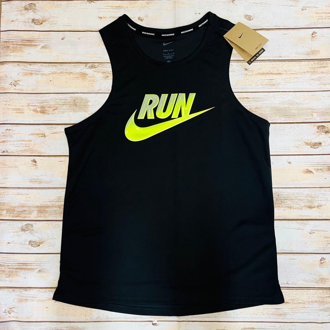 ナイキ　ランニングシャツ・ショーツセット　黒/黒　L 新品