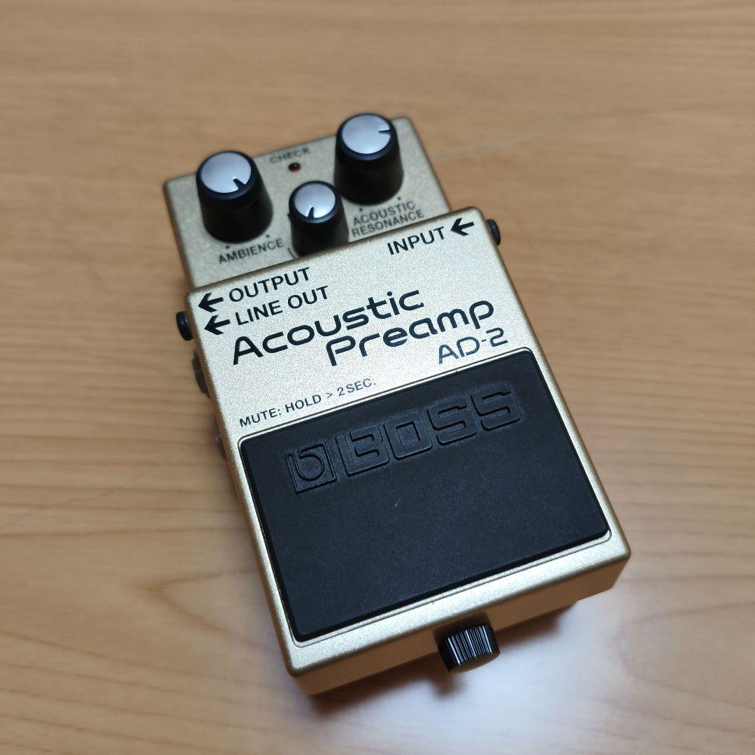 ギター BOSS Acoustic Preamp AD-2