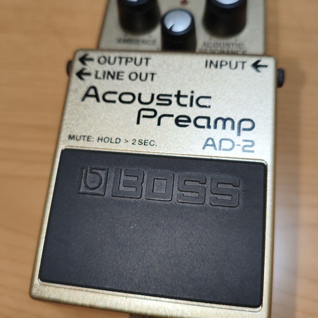 ギター BOSS Acoustic Preamp AD-2