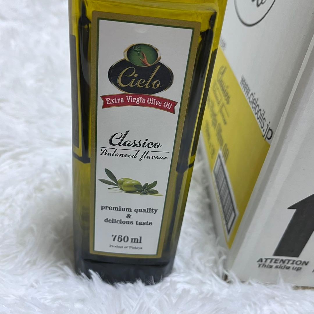 Cielo エクストラバージンオリーブオイル 750mL x 12本