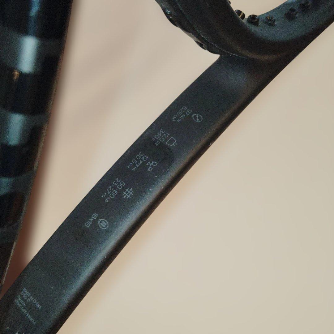 最終Wilson Pro Staff RF97 v11 G2 スペック記載