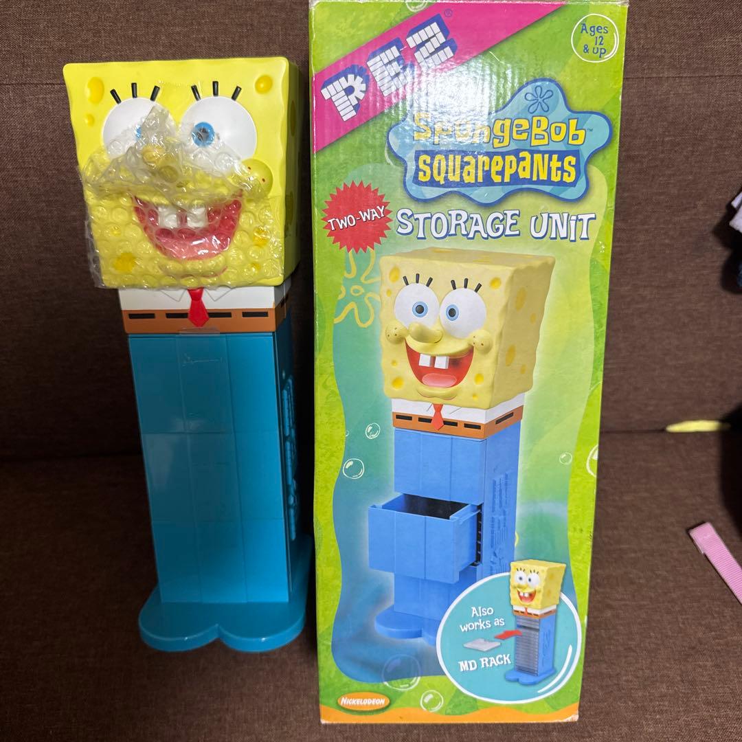 PEZ ペッツ　スポンジボブ　ストレージユニット