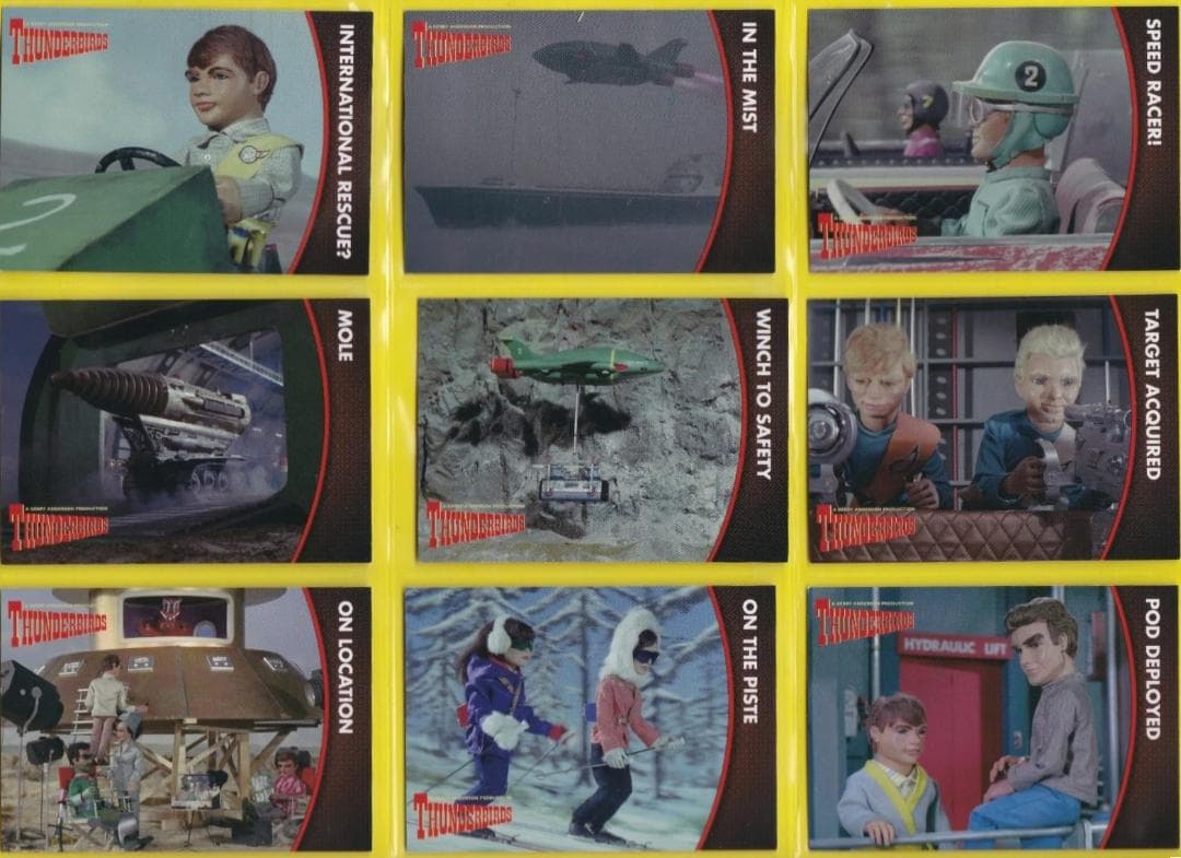 【日本未発売】サンダーバード　トレーディング　カード　シリーズⅡ　全種類　未開封
