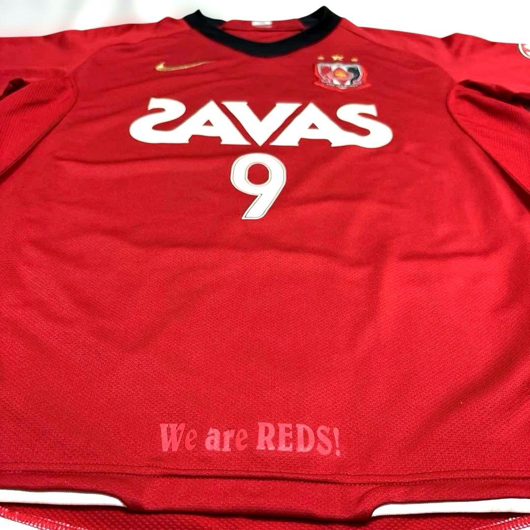 NIKE 浦和レッズ 2008 #9 永井雄一郎 ホーム ユニフォーム Mサイズ