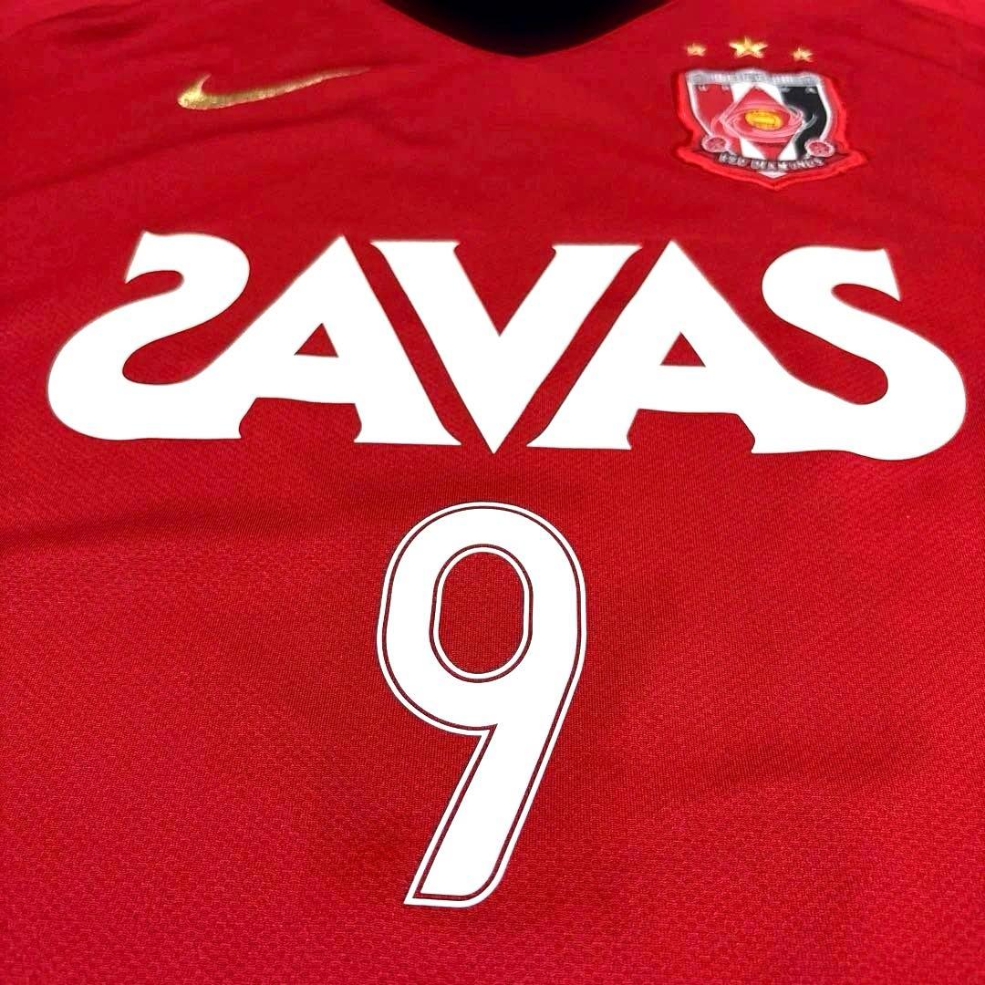 NIKE 浦和レッズ 2008 #9 永井雄一郎 ホーム ユニフォーム Mサイズ