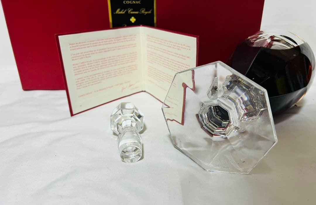 カミュ ミシェル　ロイヤル　バカラ クリスタル　替栓・冊子・化粧箱付き！未開封