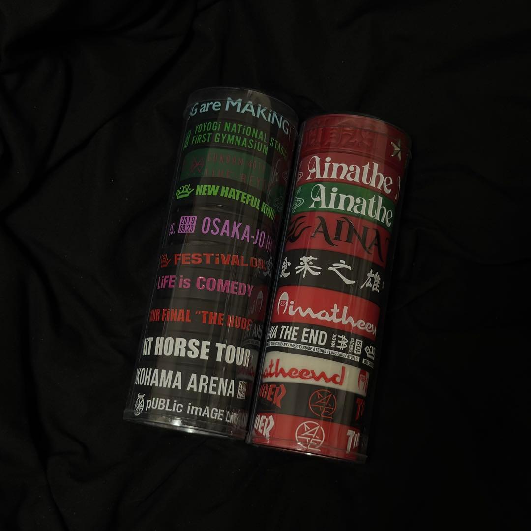 非売品 レア BiSH アイナ・ジ・エンド ブートTシャツ ラバーバンド セット