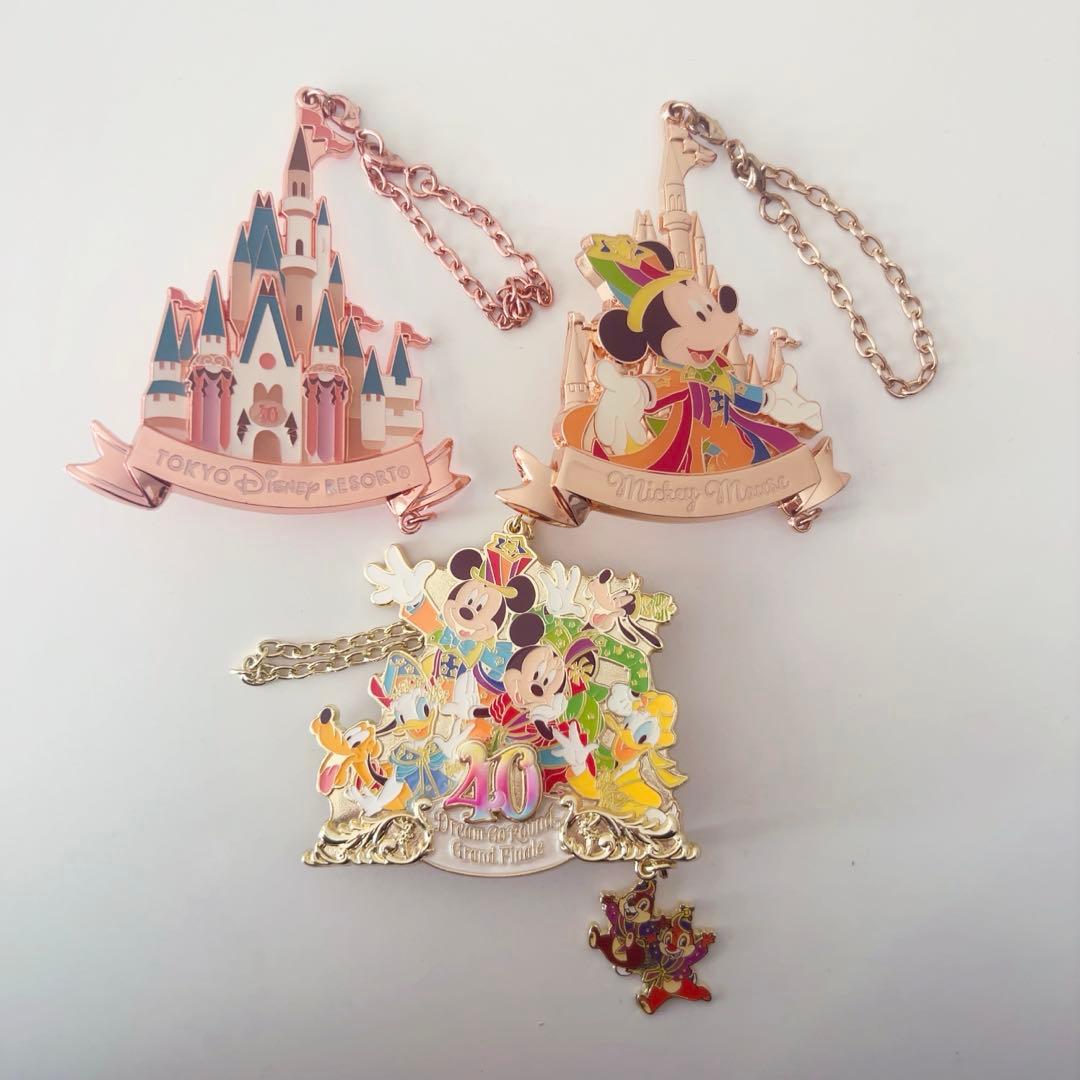 ディズニー 40周年 ドリームガーランド バッグチャーム チャームセット