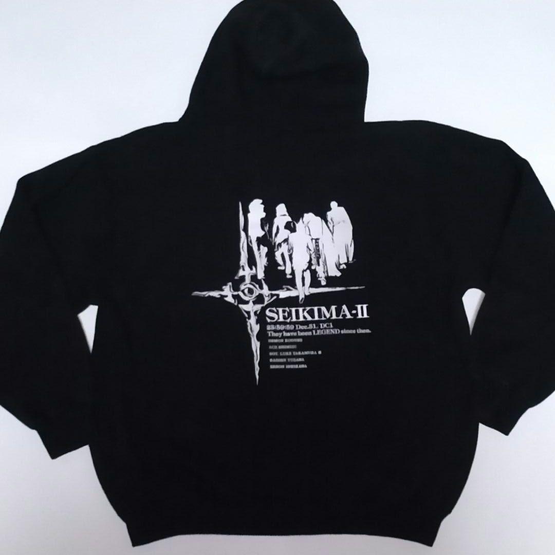 【古着】聖飢魔II ULTIMATE BLACK MASS パーカー L