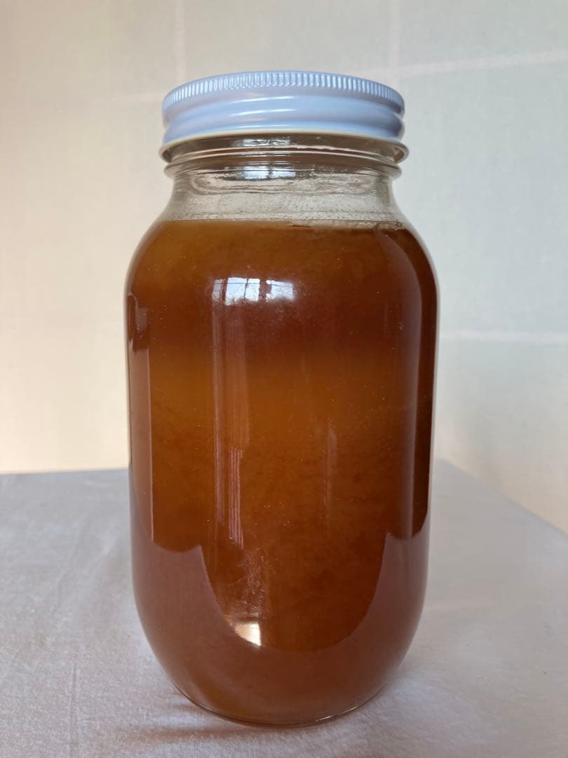 ハチミツ 日本蜜蜂のはちみつ 非加熱無添加 純粋生のハチミツ　１200g