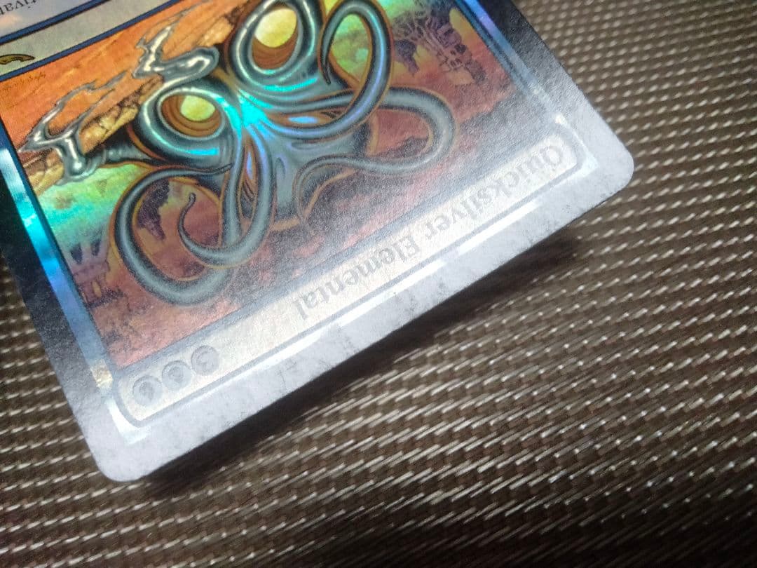 ミラディン foil 水銀の精霊 英語 1枚　MTG