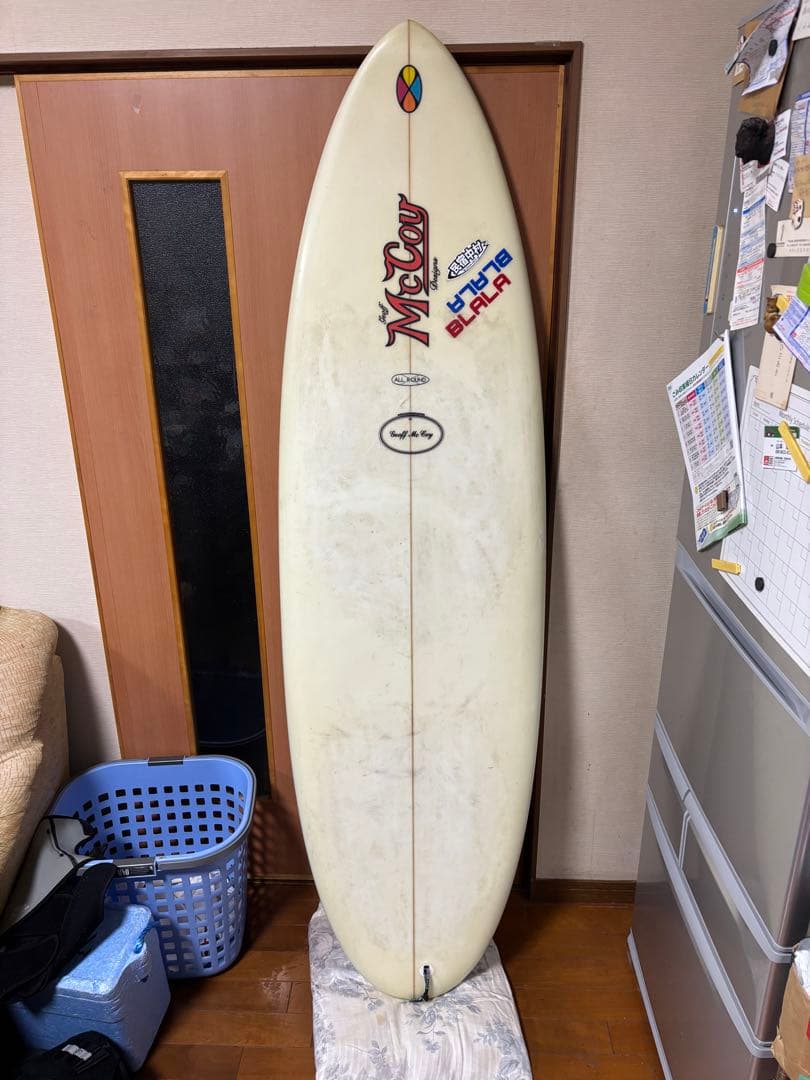 used McCoy オールラウンド6'1\" ショートサーフボード