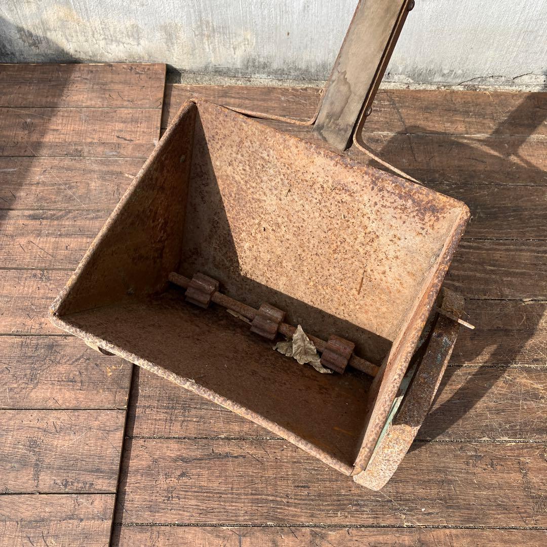A-4 希少 アンティーク 手押し播種機 種まき機 ガーデニング オブジェ
