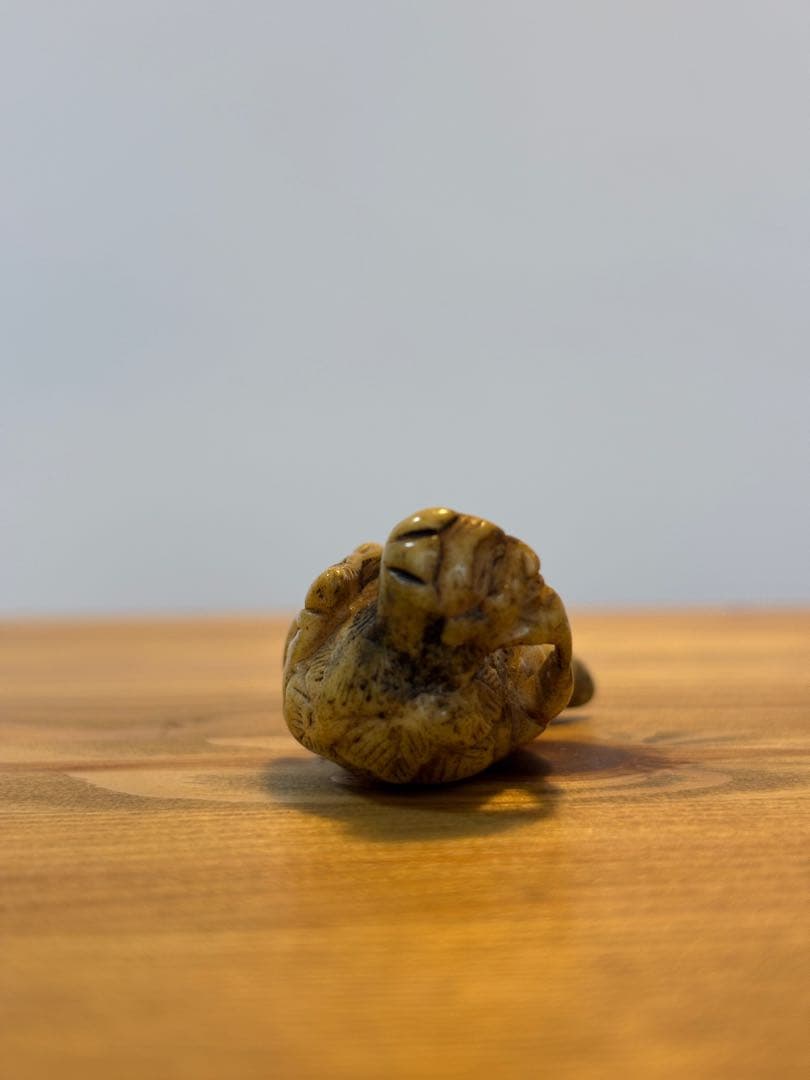 【希少】江戸時代〜明治時代　根付 仙人　アンティーク　印籠