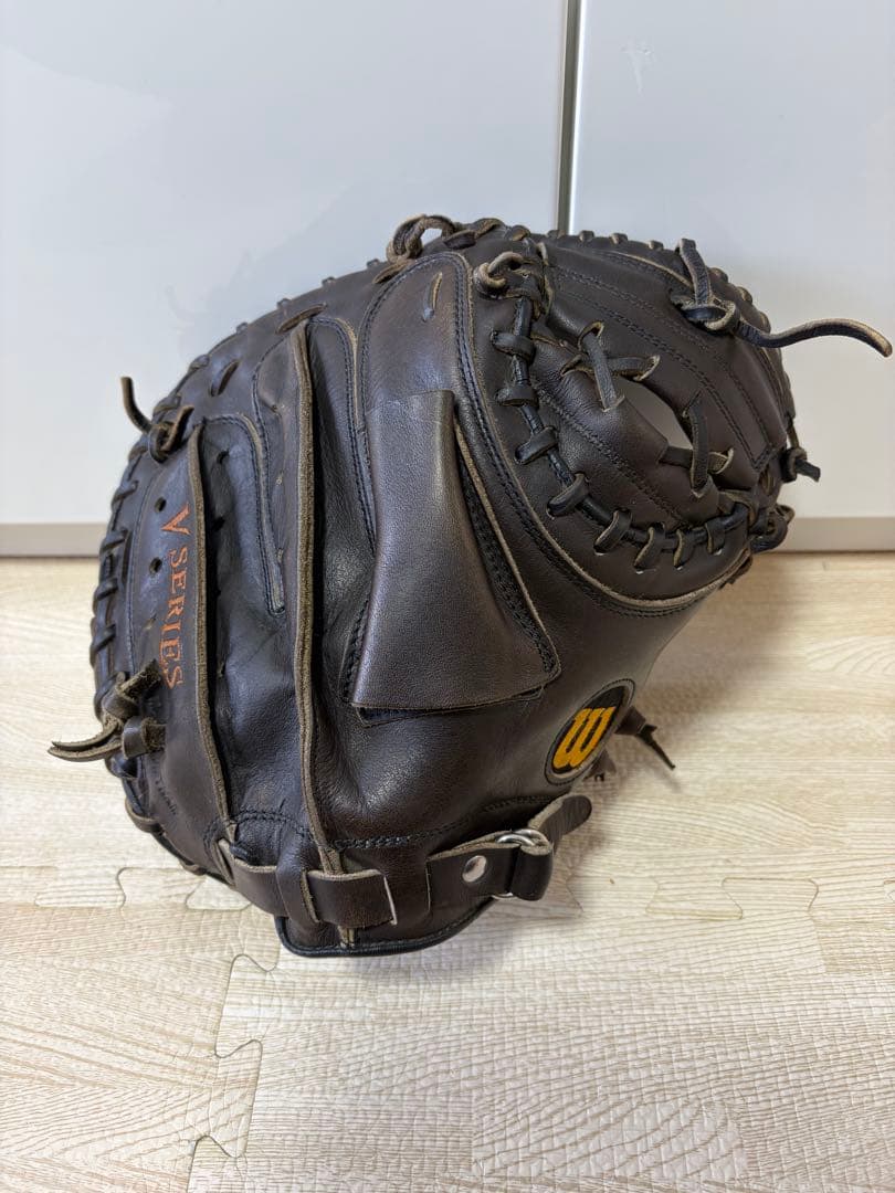 ※激レア　超小型大人用ビンテージWilson トレーニングキャッチャーミット