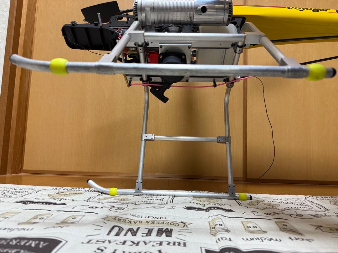 JR ボイジャーGSR ガソリンヘリ機体のみ、純正メインローター付