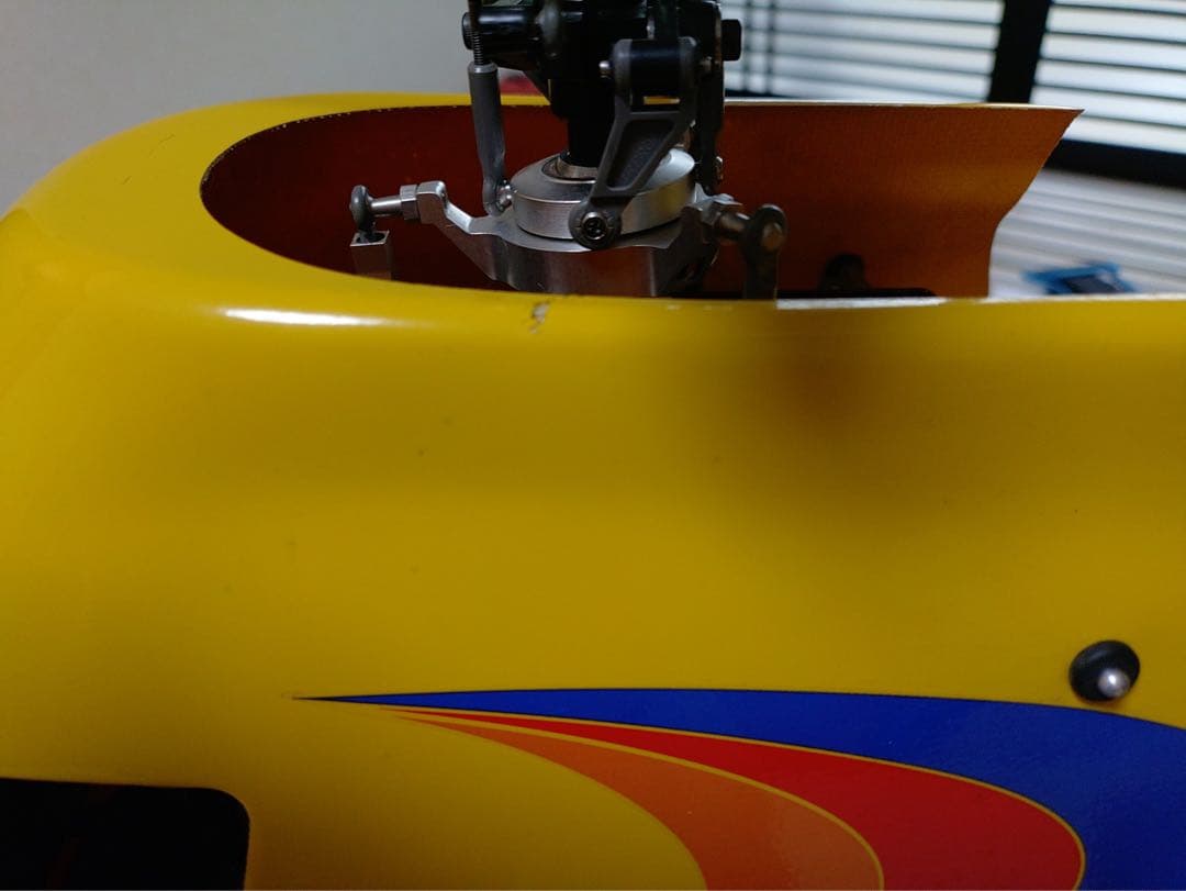 JR ボイジャーGSR ガソリンヘリ機体のみ、純正メインローター付