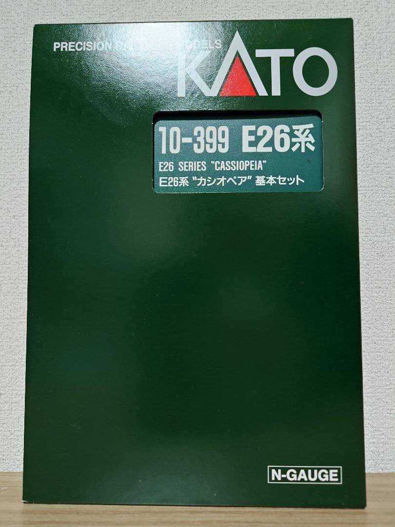 KATO 10-399 E26系 カシオペア 基本セット