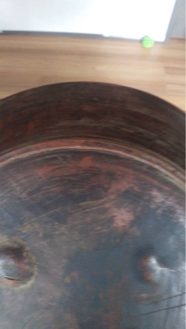 古備前　六古窯　登り窯　江戸時代　天皇家　十二菊紋　胡麻　陶印　大皿　古美術