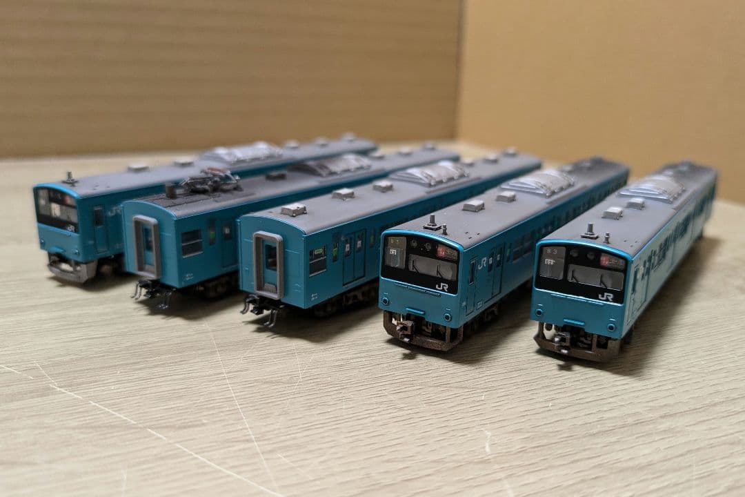 KATO　201系京葉線シングルアームパンタ