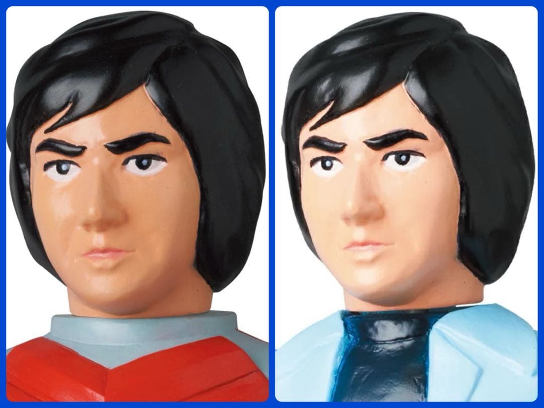 メディコム・トイ×東映レトロソフビ★仮面ライダーX(セタップVer.)神敬介背広