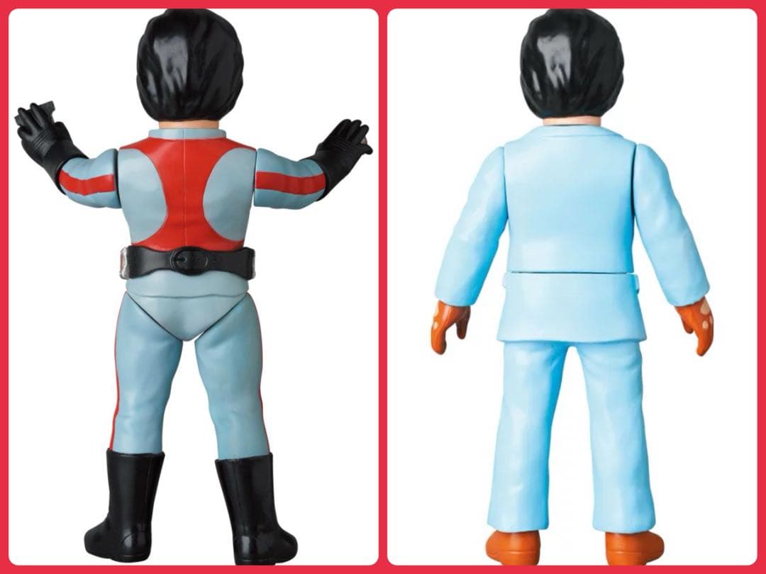 メディコム・トイ×東映レトロソフビ★仮面ライダーX(セタップVer.)神敬介背広