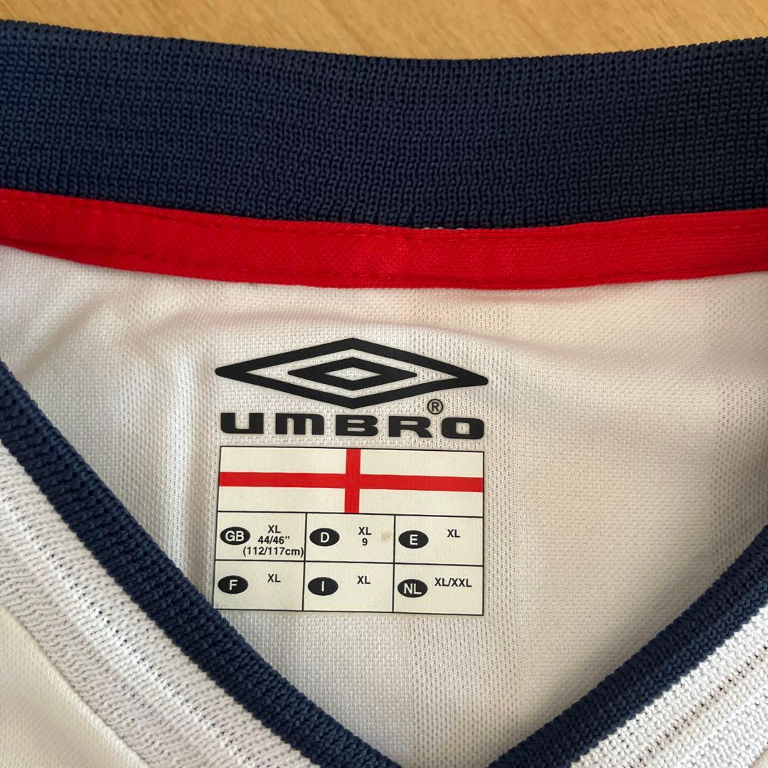 00s umbro サッカーイングランド代表ユニホーム(dead stock)