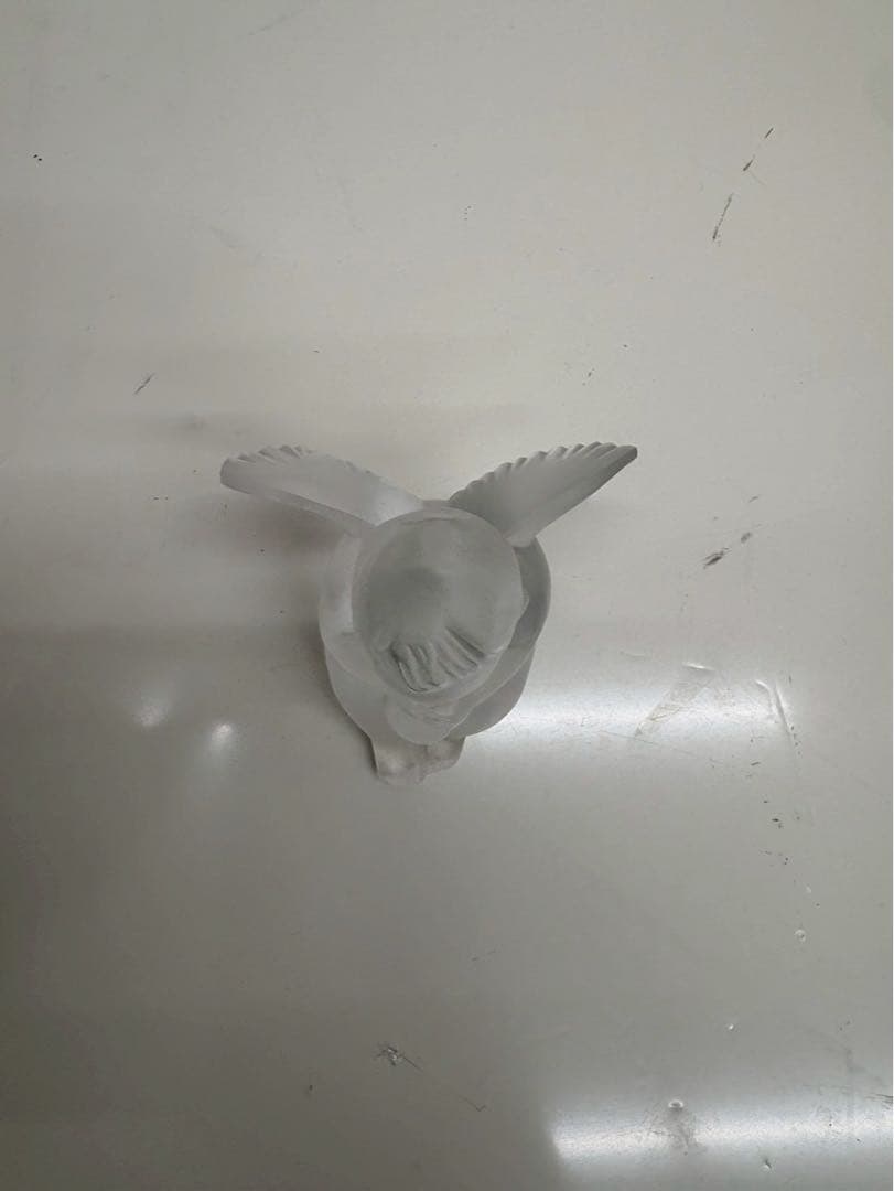 Lalique ラリック クリスタル 天使 置物 3体セット 中古品