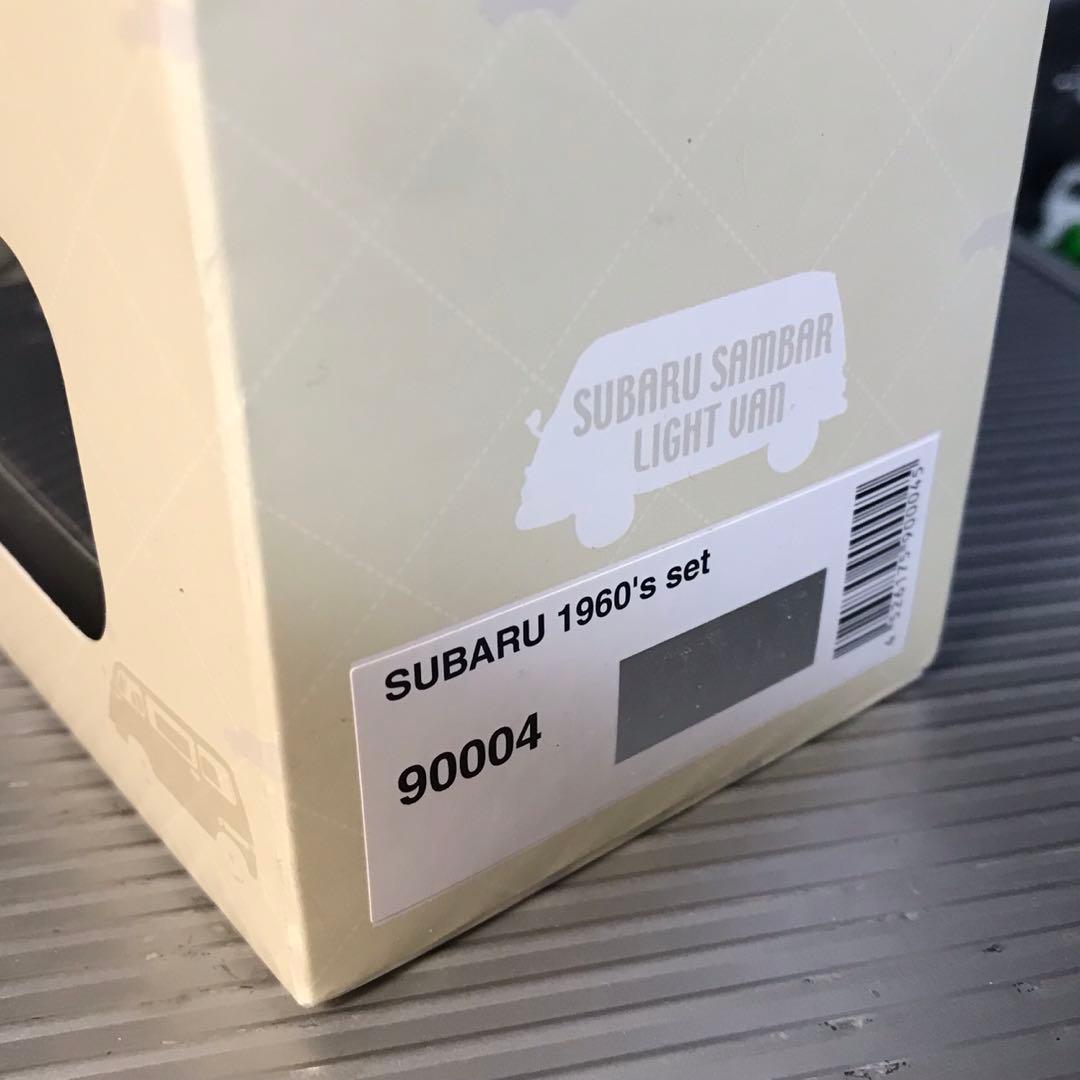 SUBARU 1960’s set 360 サンバー 3台　1/43