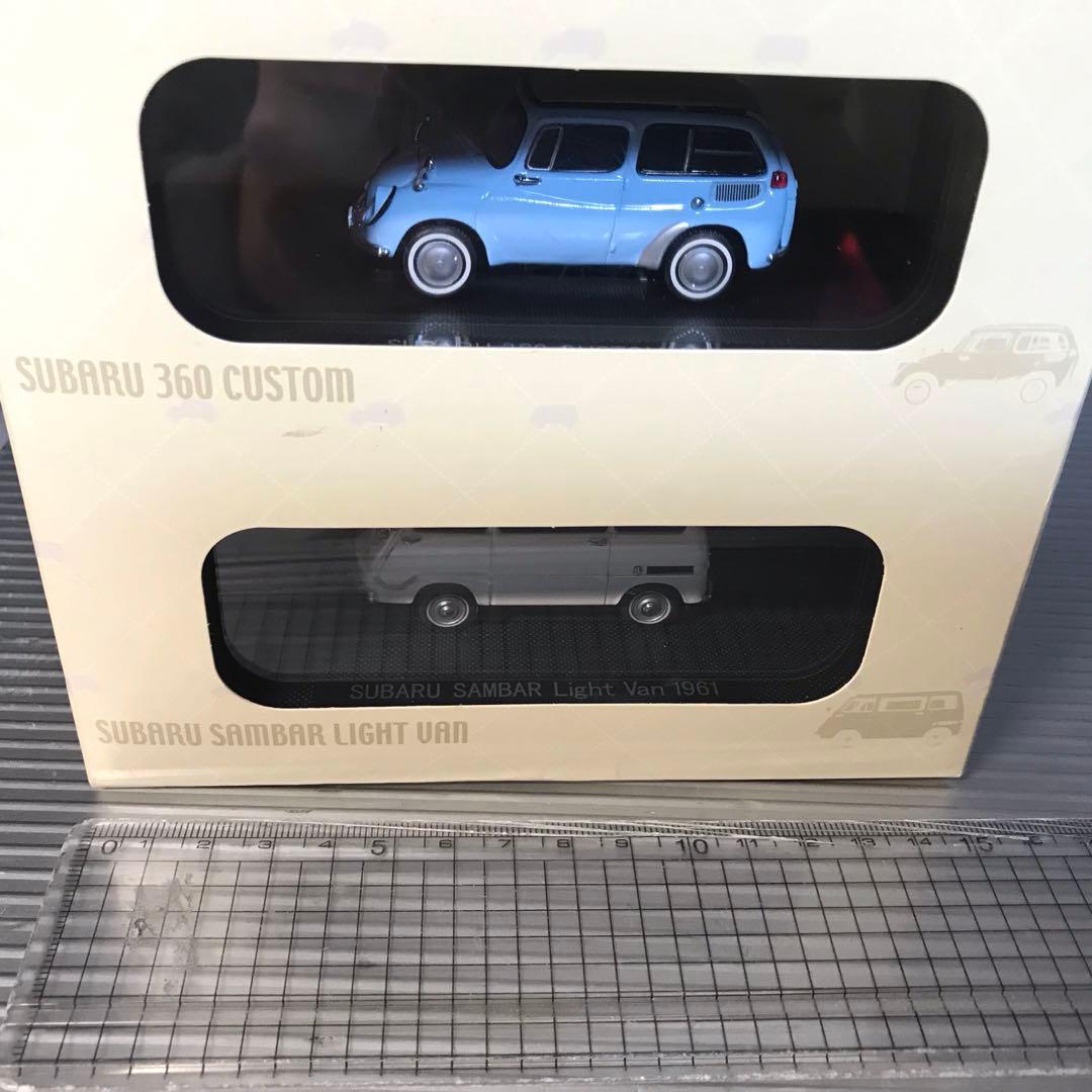 SUBARU 1960’s set 360 サンバー 3台　1/43