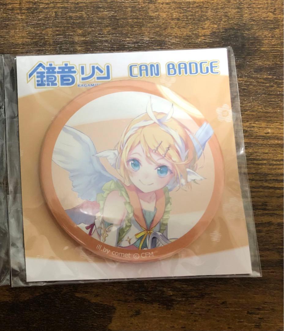 マジカルミライ 天使 comet 缶バッジ 鏡音リン