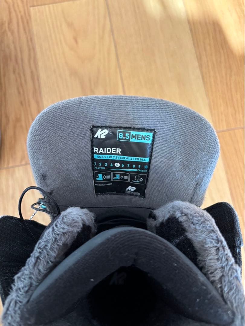 k2 レイダー ブラック RAIDER BLACK