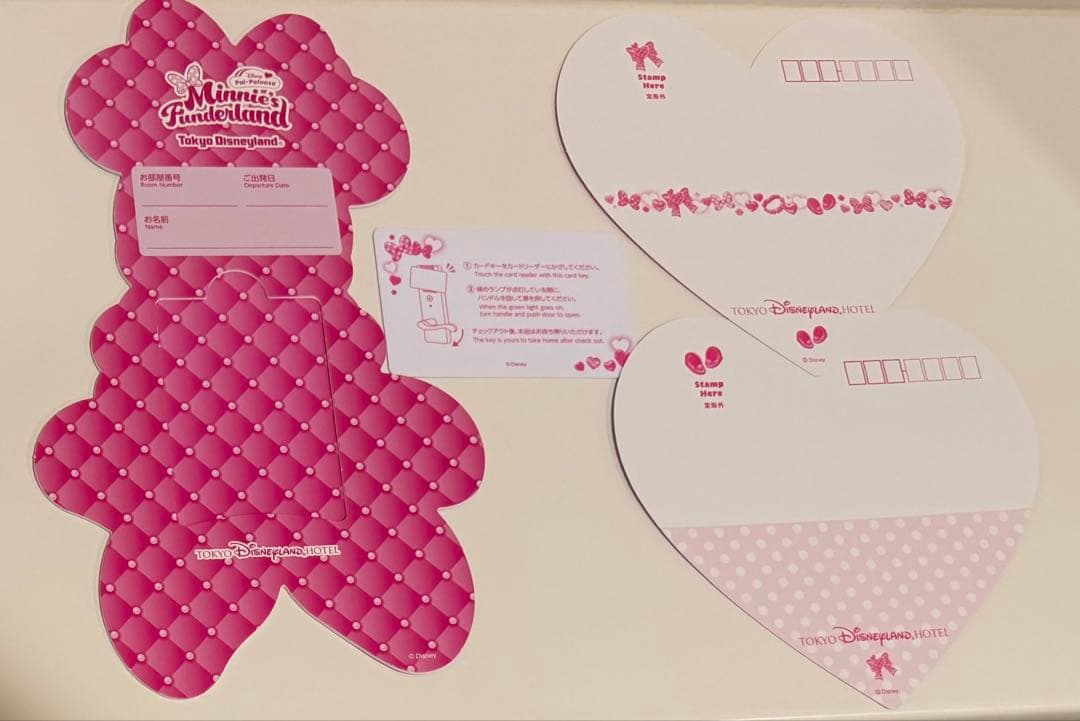 東京ディズニーランドホテル ミニー パルパルーザ 宿泊特典 ルームキー 等