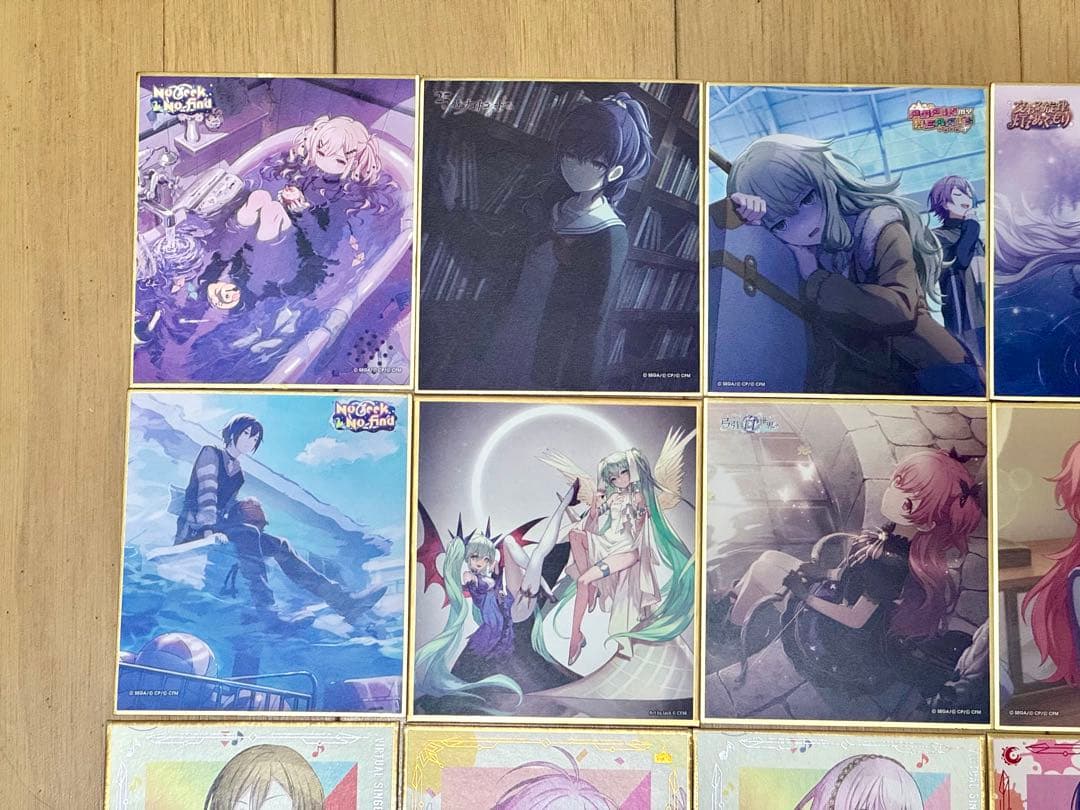 プロセカ 色紙 20枚セット【バラ売り可】