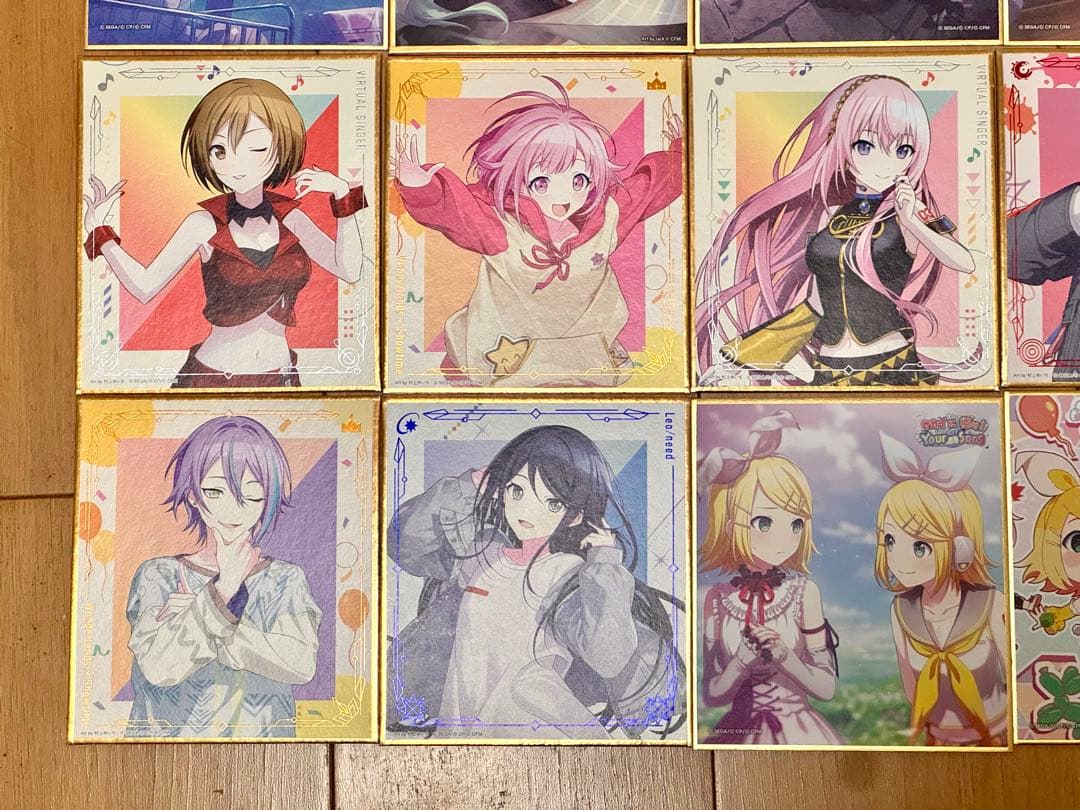 プロセカ 色紙 20枚セット【バラ売り可】