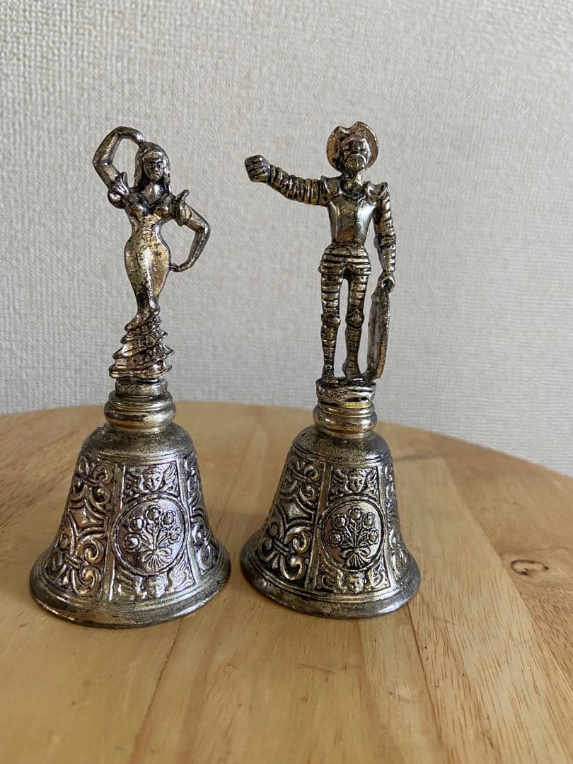 ダンスと闘牛士の装飾ベル2体セット　ドン◦キホーテ