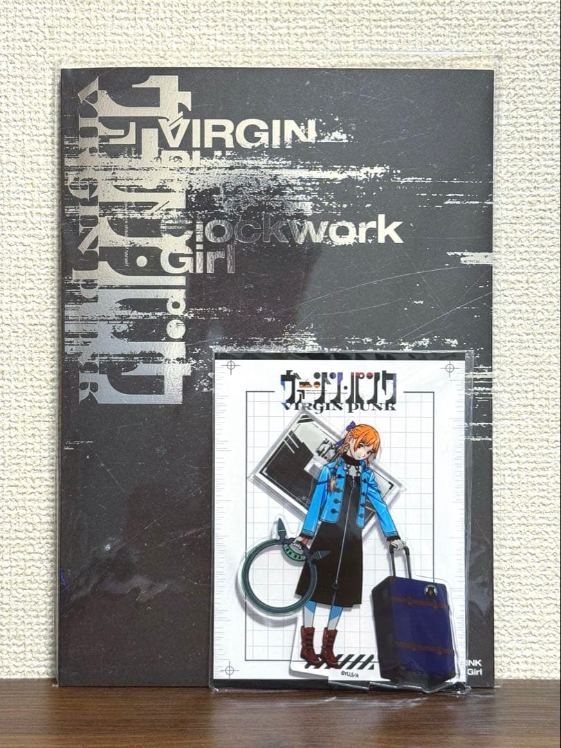 ヴァージン・パンク Clockwork 梅津泰臣 パンフレット アクリルスタンド